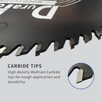 12-Inch 80-Tooth Fine Finish Professional Woodworking ATB Saw Blade with DuraGuard Anti-Stick Coating for Miter and Table Saws (DF1200SP80)