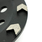 Benchmark Abrasives 7 Inch Concrete Grinding Wheel Arrow Type Diamond Cup Wheel with 5/8"-11 Arbor Hole for Masonry, Natural Stone, Concrete Grinding Wheel - Angle Grinder Attachments (7”)