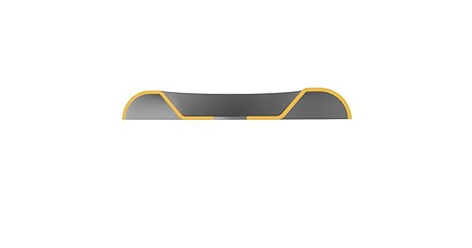 Kutzall Original Shaping Dish - Coarse, 4-1⁄2" (114.3mm) Dia. X 7⁄8" (22.2mm) Bore - Woodworking Angle Grinder Attachment for DeWalt, Bosch, Milwaukee. Abrasive Tungsten Carbide, DW412O390