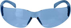 BISON LIFE Safety Glasses - Scratch Resistant Wrap Around Eyewear, Polycarbonate ANSI Z87.1 Impact Resistant Lens