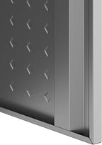 Manhattan Comfort Fortress Rolling 2 Door Garage Storage Cabinet, Black/Gray