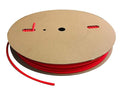 Kable Kontrol Heat Shrink Tubing - 1/4” Inch - 250' Ft Long, Red Polyolefin - 2:1 Industrial Shrink Tube & Cable Sleeve for Electrical Wire Insulation - Rated for 600 V