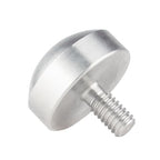 Spherical Point Contact Point for Dial Digital Indicator Depth Gauge Tip M2.5 Thread 10mm Diameter 5mm Long