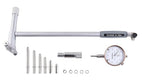 Accusize Industrial Tools 6-10'' by 0.0005'' Dial Bore Gauge Set, 10'' Stem Length, Ee20-5010