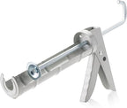Bates- Caulking Gun, 10:1 Thrust Ratio, White, Caulking Tool Gun, Caulk Gun No Drip, Hand Caulking Guns, Silicone Gun, Caulking Gun Tool, No Drip Caulk Gun, Caulk Guns, Caulking Gun Dripless
