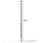 CSOOM SDS Plus Rotary Hammer Drill Bit 9/16"x18.11", Professional Concrete Drill Bit for Concrete, Brick, Stone and Cement Walls