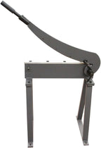 KAKA INDUSTRIAL Guillotine Metal Shear, 20-Inch Cutting Capacity, 16 Gauge HS-20 Sheet Metal Cutter with Stand for Fabrication and Construction