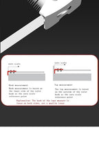 16Ft Tape Measure,Imperial and Metric Standard Expandable Tapes with Fraction Markings, Retractable, Self-Locking Blade， it Suitable for Construction ， Woodworking and DIY