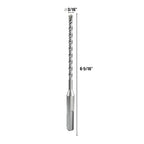 CSOOM SDS Plus Rotary Hammer Drill Bit 5/32"x6.3", Professional Concrete Drill Bit for Concrete, Brick, Stone and Cement Walls