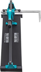 Mophorn Tile Cutter 31 Inch,Manual Tile Cutter Single Rail w/Precise Laser Positioning, Alloy Cutter Wheel with Ergonomic Handle, Accurate Rulers, For Large Tile 0.24"-0.59" Thickness