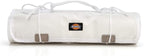Dickies Large Paint Brush/Wrench Organizer Roll for Painters and Mechanics, 23 Tool Pockets, Durable Canvas Construction, White