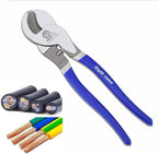 10.5 inch Cable Cutters for Steel - Wire Cutters for Hard Wire Ropes,Industrial Strength,Comfort Grip Handle,Ideal for Firefighter Tools (10.5-inch)