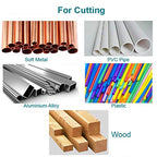 8Pcs Rotary Drill Saw Blades, Steel Saw Disc Wheel Cutting Blades with 1/8" Straight Shank Mandrel for Dremel Fordom Drills Rotary Tools (Power Tools are not Included)