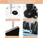 115-in-1 Precision Screwdriver Set, Mini Professional Magnetic Repair Tool Kit for small screwdrivers for mobile phones, computers, watches, laptops, Macbooks, game consoles, glasses, electronics.