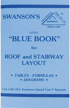 Swanson Tool Co S0107 "Big 12" 12-Inch Speed Square Layout Tool with Blue Book