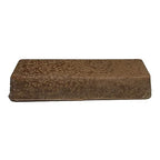 Benchmark Abrasives Buffing Compound for Cutting Removing Scratches on Brass Aluminum Pewter, Non-Ferrous Metals, Wood, Stainless Steel, 1 Pound Bar (Brown Tripoli)