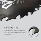 12-Inch 60-Tooth Professional Finish ATB Saw Blade with DuraGuard Anti-Stick for Miter and Table Saws (DF1200SP60)