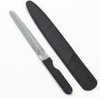 Uniquely Curved Metal Nail File [ Made in Japan ] Premium Handcrafted Diamond Nail Filer