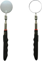 Telescopic Inspection Mirror, Round Mirror (Diameter 5mm / 1.96in). Telescopic Magnetic Pickup with LED Lights. Directional Magnetic Pickup with LED Light. 3-in-1 Tool Set.