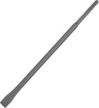 16 Inch SDS Plus Chisel, 3/4 Inch Flat Chisel, Ideal for Concrete Demolition, Tile Removal Tool for SDS Plus Hammer Drill Attachment