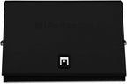 Montezuma – XL450B – 36-Inch Portable TRIANGLE Toolbox – Multi-Tier Design – 16-Gauge Construction – SAE and Metric Tool Chest – Weather-Resistant Toolbox – Lock and Latching System, Black