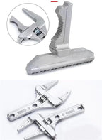 Adjustable Wrench Large Opening Short Handle Wide Jaw Mini Monkey Spanner Plumbing Pipeline Bathroom Tools