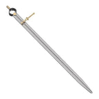 Spring Joint Caliper - [20 Inch] Carbon Steel Spring Divider Caliper with Brass Fulcrum for Metalworking Drawing Use, Flat Leg