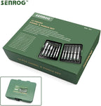 12-Piece Punch and Chisel Set, Including Pin Punch, Cold Chisel, Taper Punch, Center Punch, Carrying Case, Widely Used in Factories, Repair Shops, Home