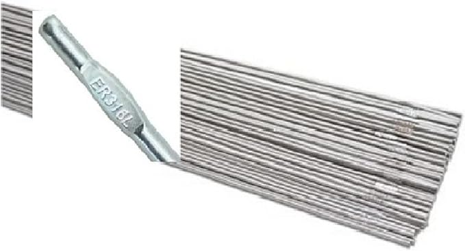Stainless Steel 316L TIG Welding Rod TIG Welding Wire ER316L 1/16"X36" 2Ib Box Tig Rods (1/16" 2 Pound Box) ER316L-063-36 (2)