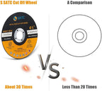 S SATC 4 1/2 Cut Off Wheel 50 PCS Cutting Wheels 4.5"x.040"x7/8" Angle Grinder Cutting Disc Ultra Thin Metal & Stainless Steel