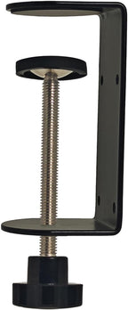3 inch C-Clamp with Four Small Holes in the back, 1-Pack Adjustable Desk C Clamps for Range 0.35"~3.37", Versatile Clamp for Brake, Parts Assembly, Fastening, Welding, Woodwork, Metal Work