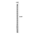 CSOOM SDS Plus Rotary Hammer Drill Bit 5/16"x6.3", Professional Concrete Drill Bit for Concrete, Brick, Stone and Cement Walls