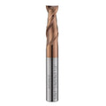 2 Flute 5/8" Carbide Square End Mill Micrograin Milling Bits Sets TISIN Coating CNC Router Bit for Steel