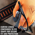 Malta Dynamics APEX Safety Glasses – Construction Safety Glasses for Men and Women with Anti Scratch and Anti Fog Protection, ISEA & ANSI Z87 Compliant (Assorted, 36 Pairs)