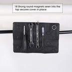 XSTRAP STANDARD Flexible Magnetic Tool Holder 11.8"x7.9" Mag-Pad - Wrenches, Bolts, Nuts, Screw and Other Parts Tray for Car, Garage, Home, Construction