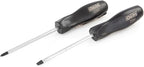 OEMTOOLS 22590 2 Piece Pocket Screwdriver Set, Mini Screwdriver Set, 2 Piece Set with Small Flathead Screwdriver and Phillips Head Screwdriver