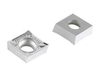 Accusize Industrial Tools CCGT32.52 Uncoating Carbide Inserts, 10 Pcs, for Machining Aluminum, 6600-0002x10