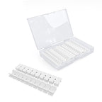 20Pcs ZB6 Blank Terminal Marker Strip, DIN Rail Terminal Block Marking Labels, Nylon PA6 Terminal Block Labels Mark Bar for UK2.5B, UK5N, UDK4, UKK5