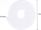 Pet-Proof Cable Sleeve 5/8" x5ft 2-PCS - White Cord Cover to Hide Wires & Protect Dog Cat from Chewing for Desk, Computer, TV - Summer Protection Limited Release