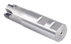 Accusize Industrial Tools 1" High Feed Indexable End Mill, 1" Shank, 4 Flutes, with LNMU030312R-JM Inserts, HFEM-0001