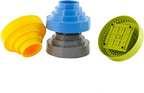 DZQ Rotating Bur Holder 116 Holes,Rotary Tool Holder 1/8" Diameter,Mandrel Drill Holder 360 Degree Rotating,for Drill Home and Garage Tool Accessories(Yellow)