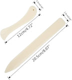 Set of 16 Bookbinding Tools, findTop Bone Folder Creaser Waxed Linen Thread Wood Handle Awl Large-Eye Needles for Handmade DIY Bookbinding Crafts and Sewing Supplies