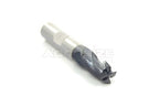 Accusize Industrial Tools 3/8'' Fine Tooth M42 8% Cobalt Tialn Roughing End Mill, 3/8'' Shk Dia, 3/4'' Flute Length, 2-1/2'' Oal, 4 Flute, 1104-0038