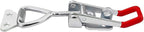 2 Pack Adjustable Toggle Clamp 660 lbs Holding Capacity Toggle Latch Hasp Clamp GH-4003 Lockable Quick Release Pull Latch Metal Draw Latch for Door, Box Case Trunk, Smoker Door, Jig