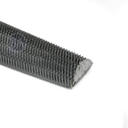 Benchmark Abrasives 10" Bastard Cut Half Round Aluminum Hand File, Hardened Steel File, for Filing Soft Metal, Aluminum, Tin, Iron, Copper, Plastic, Hard Wood, Metalworking (10")