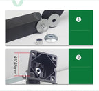 Aluminum Alloy Long Arm CNC Industrial Lighting LED Work Light 3200 Lumens 24V LED Lathe Drilling Milling Machine Lights Explosion-Proof Waterproof Light Machine Repairing Lamp (32)