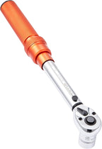 VEVOR 1/4-inch Drive Click Torque Wrench, 20-200in.lb/3-23n.m Mechanical Dual Range Scales, Dual-Direction Adjustable with Adapters Extension Rod