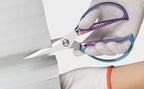 Jasni Fish pattern Powerful kitchen scissors professional Heavy Duty Multi-Purpose pretty Color rainbow Titanium Coating Forged Stainless Steel fish bones Shears Office Home scissors