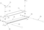 KF5002 Steel Bending Brake Sheet Metal Bender Metal Folder 28 Inch (730mm) 18 Ga (1.2mm) Capacity