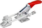 GH-40323 Latch Type Toggle Clamps Set Hand Tool Quick Release Tool, 163kg/360lbs Metal Horizontal Holding Capacity, Pack of 6